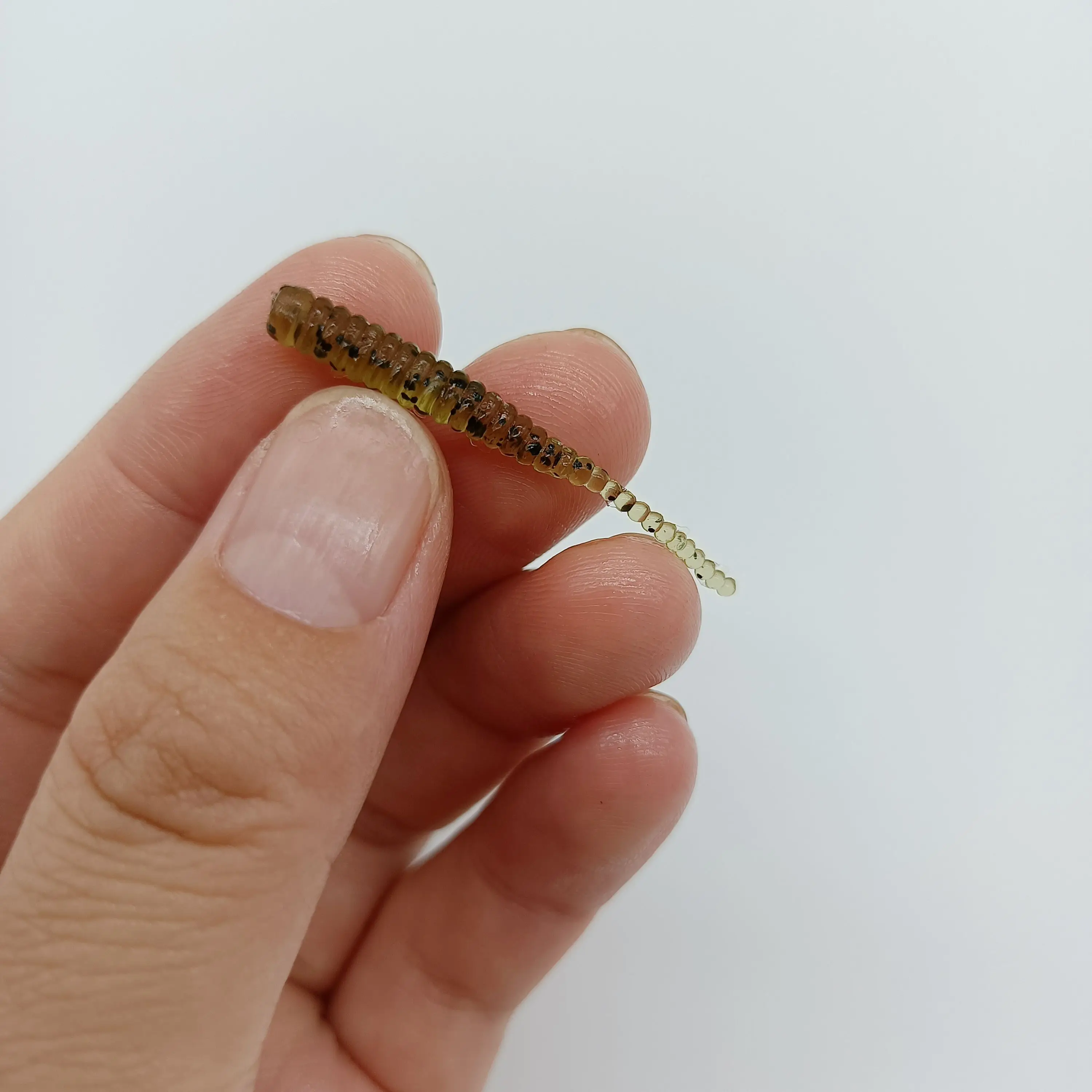 DUODUOYU 20 TEILE/LOS AJING Weicher Köder Rockfish Angeln Lockt 0,36g/40mm MINI Künstliche Köder Swimbaits Jig locken Wobbler Wurm Tackle – Detail 6