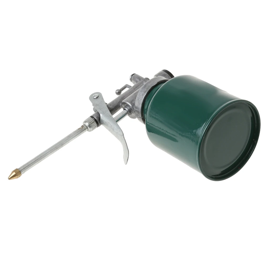 Green 250ml Vehicles Lubricants High Pressure Pump Oiler Oil Tool Oil Pot Engine Oil Bottle