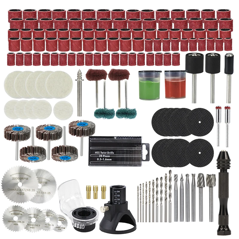 CMCP Rotationswerkzeug-Zubehör für Bohrmaschinen, Schleifen, Polieren, Dremel-Zubehör, Holz- und Metallgravur, Schleifwerkzeug – Detail 5