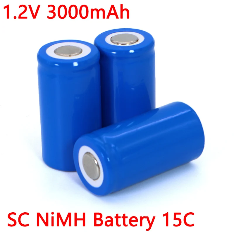 SC 1.2V 3000mAh 21410 Ni-MH akumulator do odkurzacza zamiatarka Drone elektryczna wiertarka elektryczna