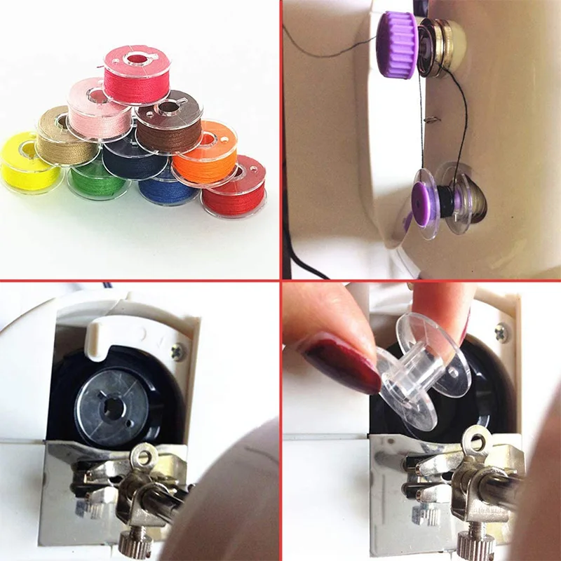 Empty Bobbins Spools Sewing Machine Bobbin for Brother Singer Kenmore Janome Sewing Machine Home Sewing Accessories