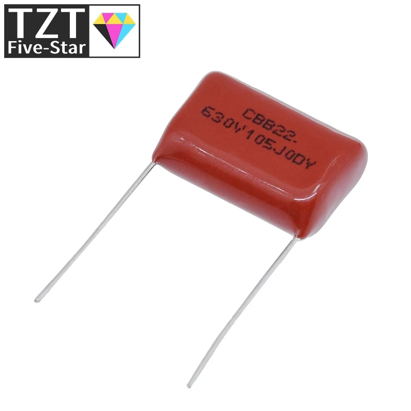 10/30 Stück 630V105J 630V 1UF Pitch 20mm 105 1000NF CBB Polypropylen-Folienkondensator – Detail 3