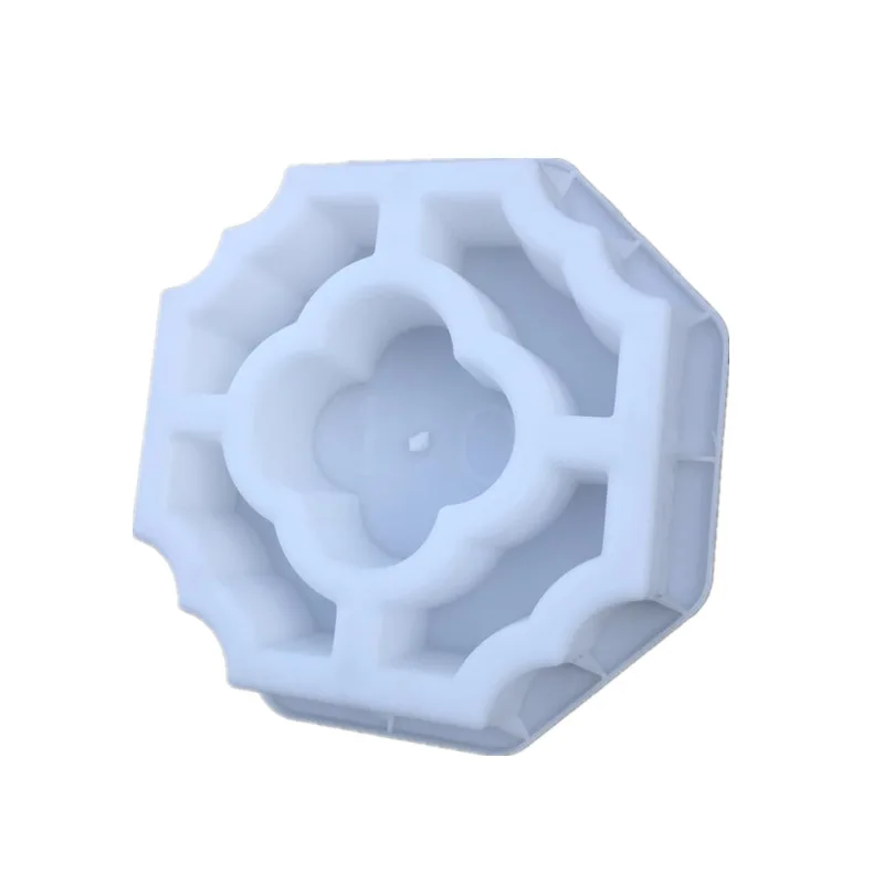 Cement Chinese Flower Pane Plastic Mould Courtyard Wall Hollow Brick Garden Wall Decoration Concrete Paving Mold