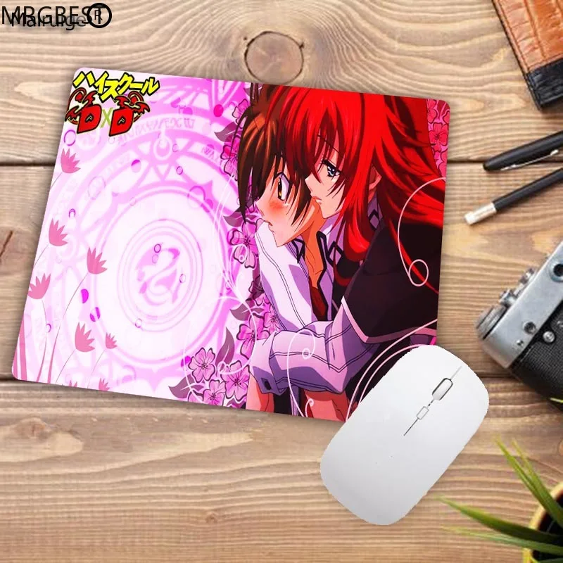 MRGBEST Big Promotion Simple Design High School Dxd  Speed Mousepad Hot Gaming Mouse Pad Anti-slip Computer Desk Mat 22X18CM