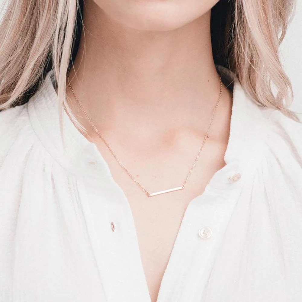 Vintage Geometric 2020 Colorful Beads Necklaces For Women Multilevel Gold-plate Female Boho Sequins Pendant Necklace Jewelry image 2