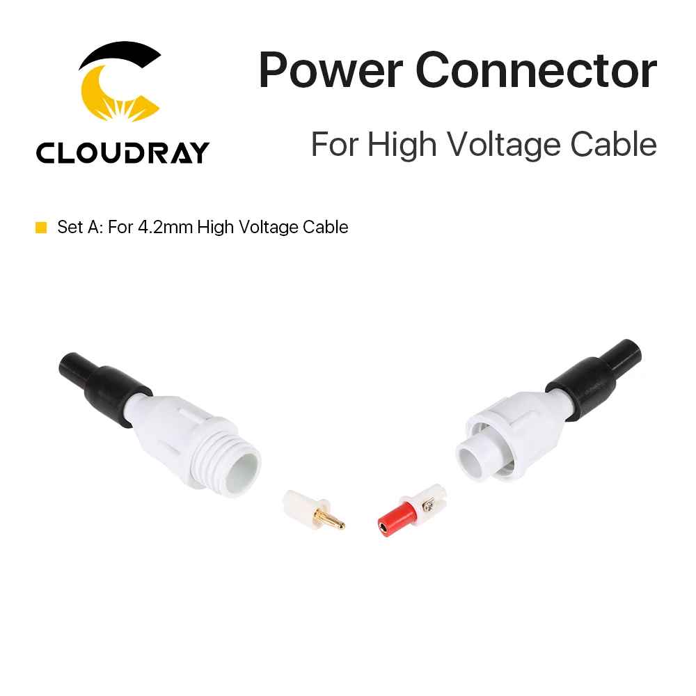 Cloudray Laser Power Supply High Electricity Adapter / Connector for High Voltage Cable