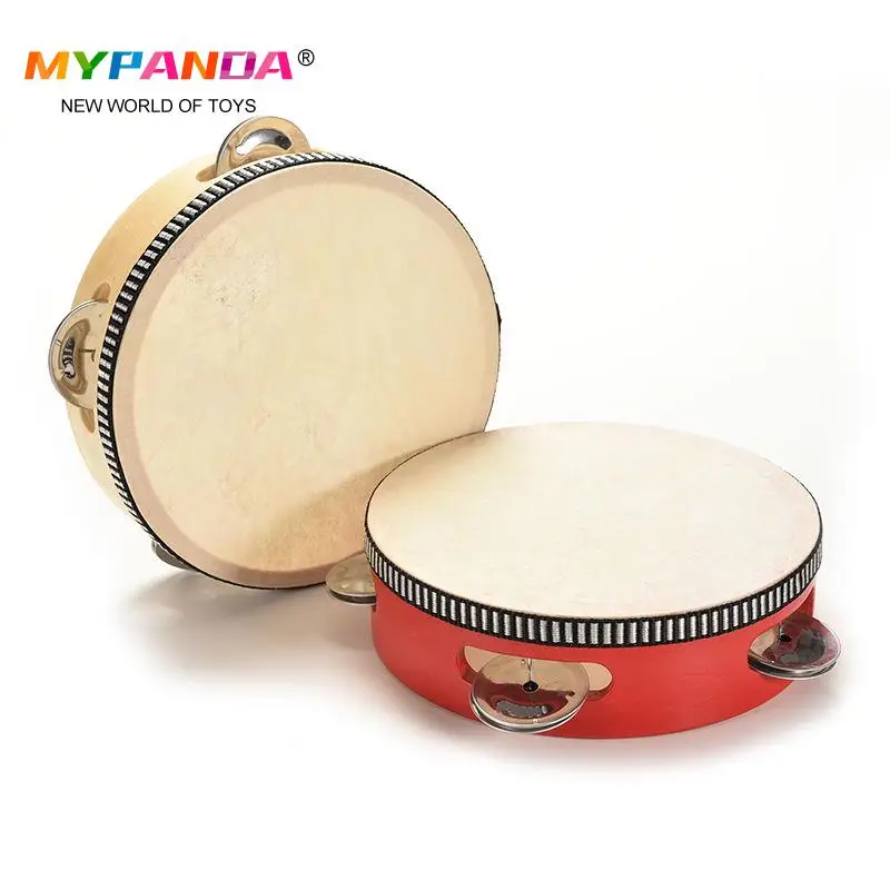 Hot Sale  Drum Kids Early Educational Musical Instrument Baby Toys Beat Instrument Hand Drum Toys Best Gift