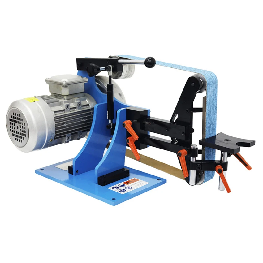 1500W 1400*50mm Vertical And Horizontal Belt Polishing Machine Variable Speed Belt Grinder Sander Fixed Angle Sharpening Machine