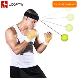 New Boxing Reflex Speed Punch Ball MMA Sanda Raising Reaction Hand Eye Training Gym Muay Thai Fitness Exercise Boxe Accessories