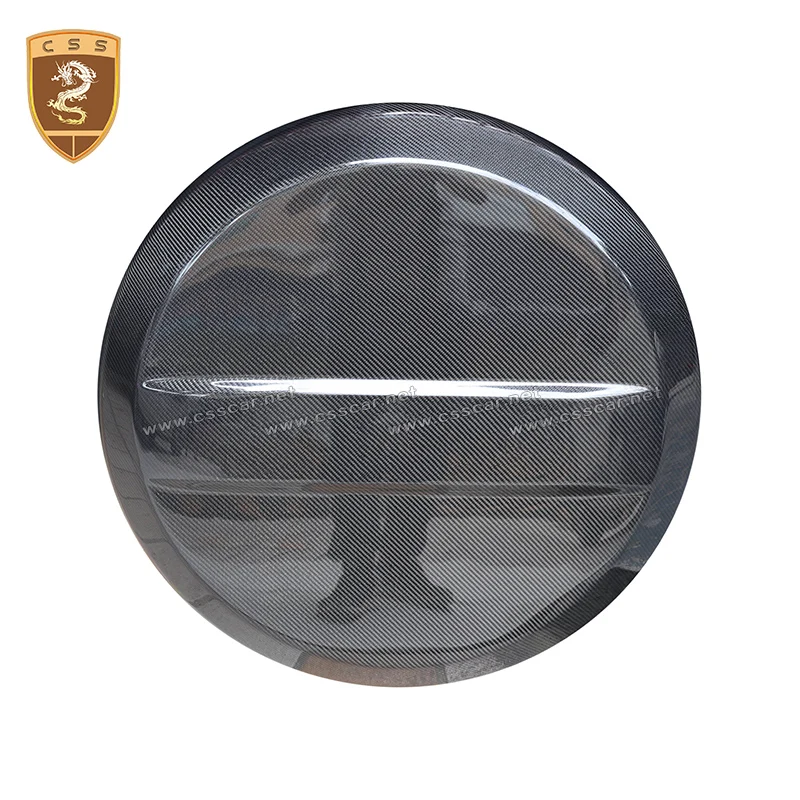 Real Carbon Fiber Spare Tire Cover For Mercedes Benz G Class W463 G55 G65 G63