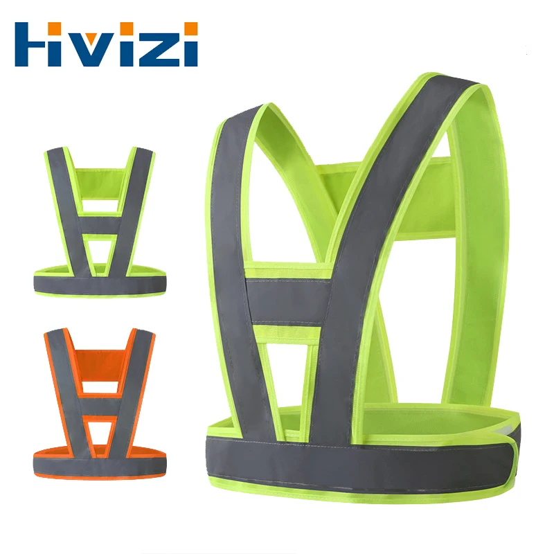 

Hi Vis High Visibility Safety Reflective Vest Belt High Visibility Day And Night For Outdoor Activities