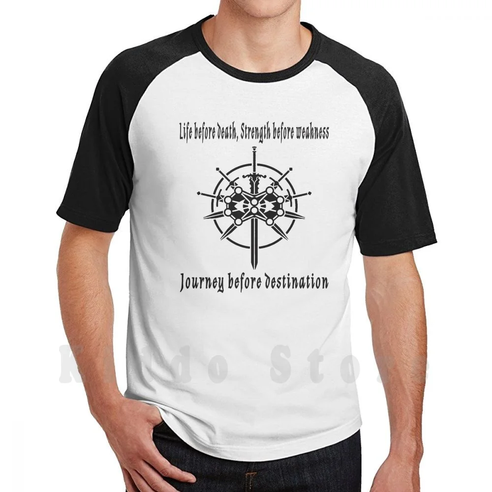 Stormlight Archive-Life Before Death Strength Before Weakness Journey Before Destination T Shirt DIY Big Size 100% Cotton