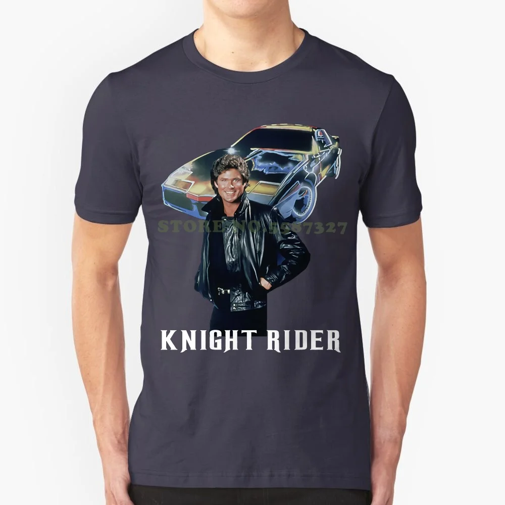 Knight Rider Series Michael Knight David Hasselhoff Ver 1 T Shirt S 5xl Newest Cool T Shirt Youth Tshirt