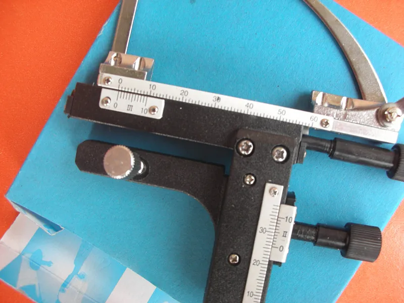 Metal a fase mecânica anexável do X-Y Movable da fase com acessórios do microscópio da régua da escala para o microscópio biológico de XSP