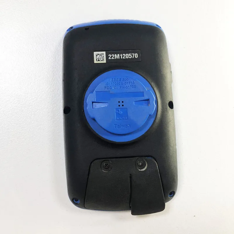 Cubierta trasera azul sin batería para garmin edge 800 edge 800 GPS, reparación de piezas de repuesto para bicicleta (versión antigua)