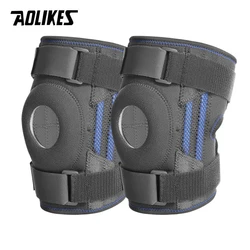 AOLIKES staw kolanowy Brace podpora regulowana oddychająca stabilizator kolana Kneepad pasek rzepka Protect ortopedyczny Arthritic Guard