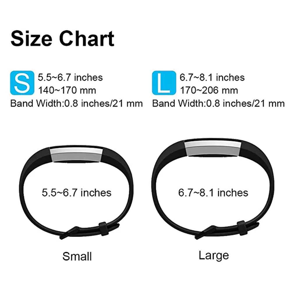 Silicone Sport Bands For Fitbit Alta Watch Soft TPU Watch Strap Bracelet Replacement Belt For Fitbit Alta HR  Wristband