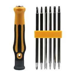 7Pcs/Set 12 in 1 Screwdriver Strong Magnetism Non-Slip Screwdriver Multi-Bit Screwdriver Set Hand Tool herramientas manuales