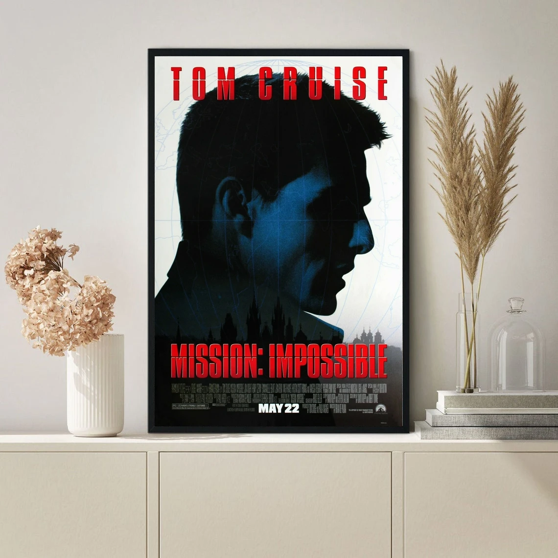 Mission Impossible Movie Poster Canvas Print Wall Painting Home Decoration