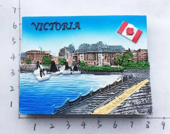 

Victoria, British Columbia, Canada fridge magnets sticker Refrigerator Magnets Kids gift Home Decoration