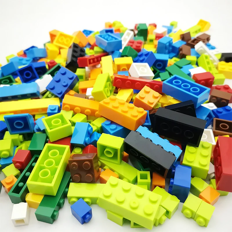 Small Building Blocks City Classic Brand Creative Bricks Bulk Model Figures Educational Kids Toys Small Size All Available