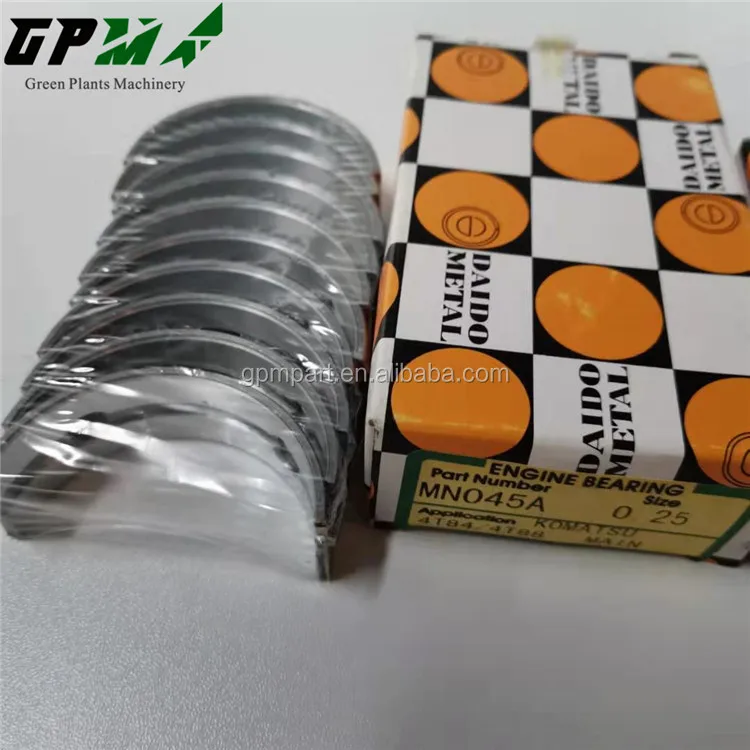 Japan Made Hot Sale 4TNV88 Engine Bearing Main Bearing Connecting Rod Bearing