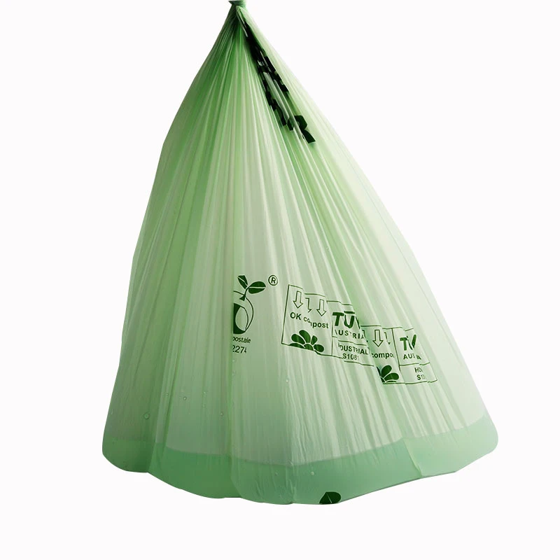 Biodegradable 30 Liters Large Garbage Bags Compostable Car Kitchen And Household Goods Ecological Product Home-Garden Zero Waste