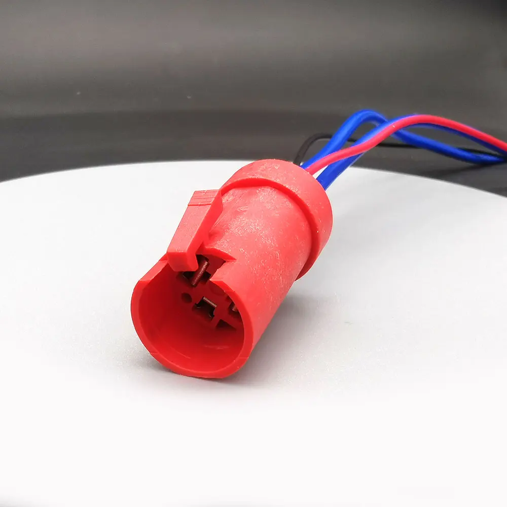 19mm Harness Plug  For LD Series High Current Push Button Switch 4 Pin Type Pushbutton Cable Socket Connector