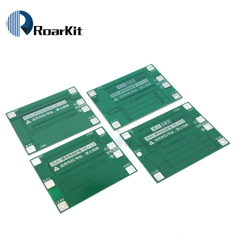 3S/4S 40A 60A Li-ion płyta zabezpieczająca baterię litową 18650 PCB BMS dla silnik do wiertarki 11.1V 12.6V/14.8V 16.8V wzmocnienie/równowaga