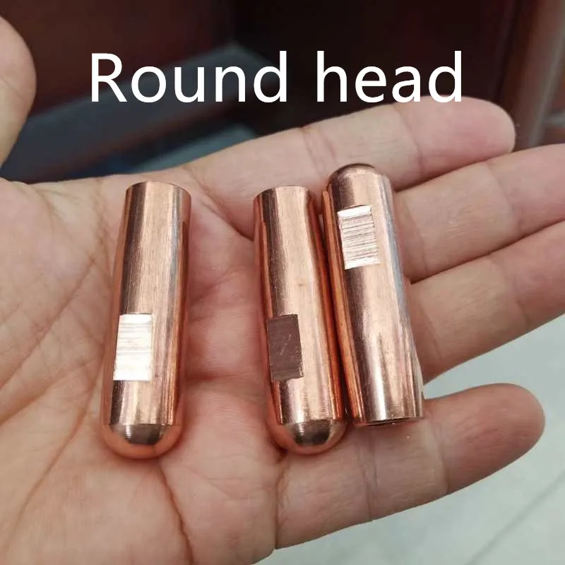 13X45mm 13x60mm 16x60mm 20x60mm High Hardness Resistance Welding Electrode C18200 Pneumatic Spot Welder Electrode Tip