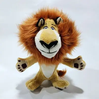 

Animation film Madagascar The lion Alex Plush toys stuffed doll Birthday Present For Child 25cm