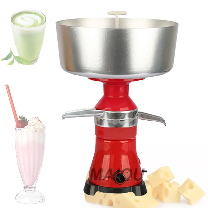 Aluminium Alloy Electric Milk Butter Separator Milk Cream Centrifugal Machine Household Kitchen Food Processor