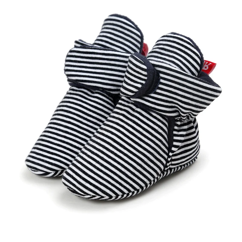 Baby Jungen Mädchen Schuhe Infant Kleinkind Erste Wanderer Booties Baumwolle Warme Comfort Soft-sohle Anti-slip Krippe Schuhe neugeborenen 0-18 Monat