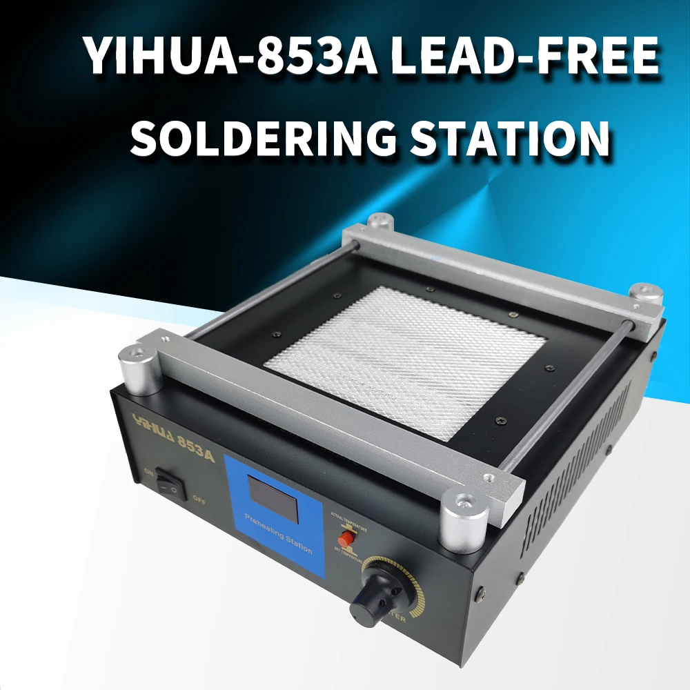 

YIHUA 853A Lead-Free Preheat Rework Station Motherboard BGA Preheating Soldering Station For SMT Rework Repair