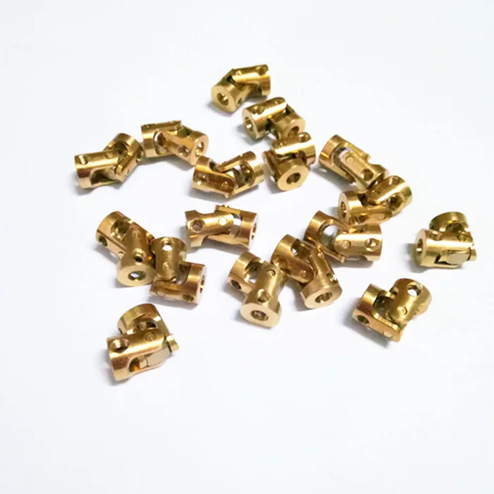 Mini łącznik mosiężny uniwersalny łącznik 3mm x 3mm średnica 7mm długość 13mm model statku łącznik gimbal