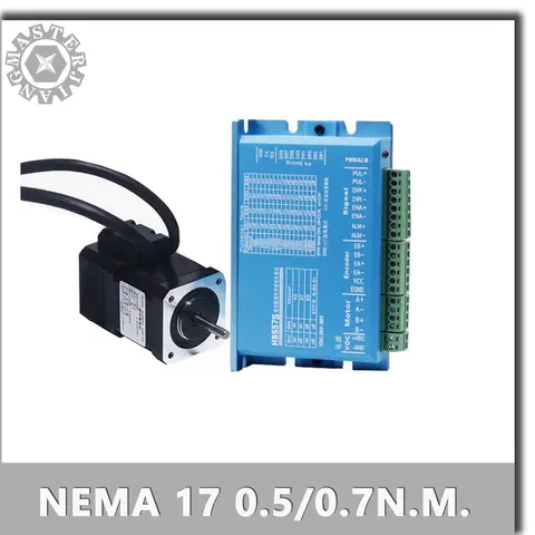 42 Hybrid Closed-loop Stepper Motor Driver 0.55nm 0.7nm Servo Motor HBS57S/HBS57 Driver 2-phase Nema 17