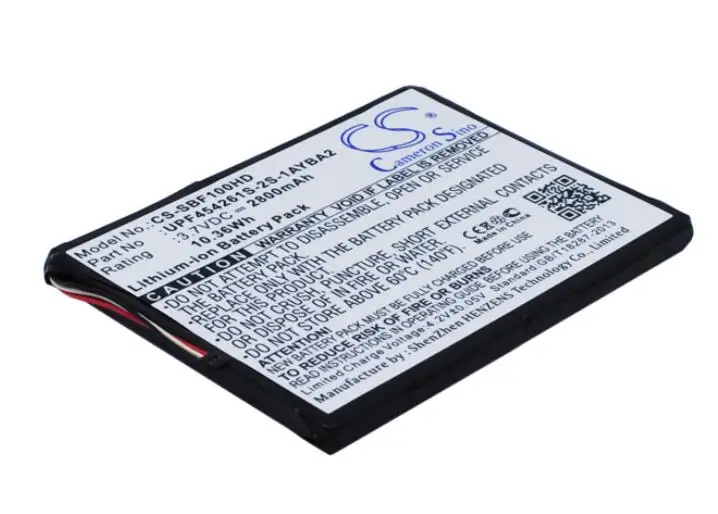 cameron sino 2800mah battery for SEAGATE 1AYBA2 1AYBA4 STCK1000100 STCV2000100 Wireless Plus 2TB Teardown UPF454261S-2S-1AYBA2