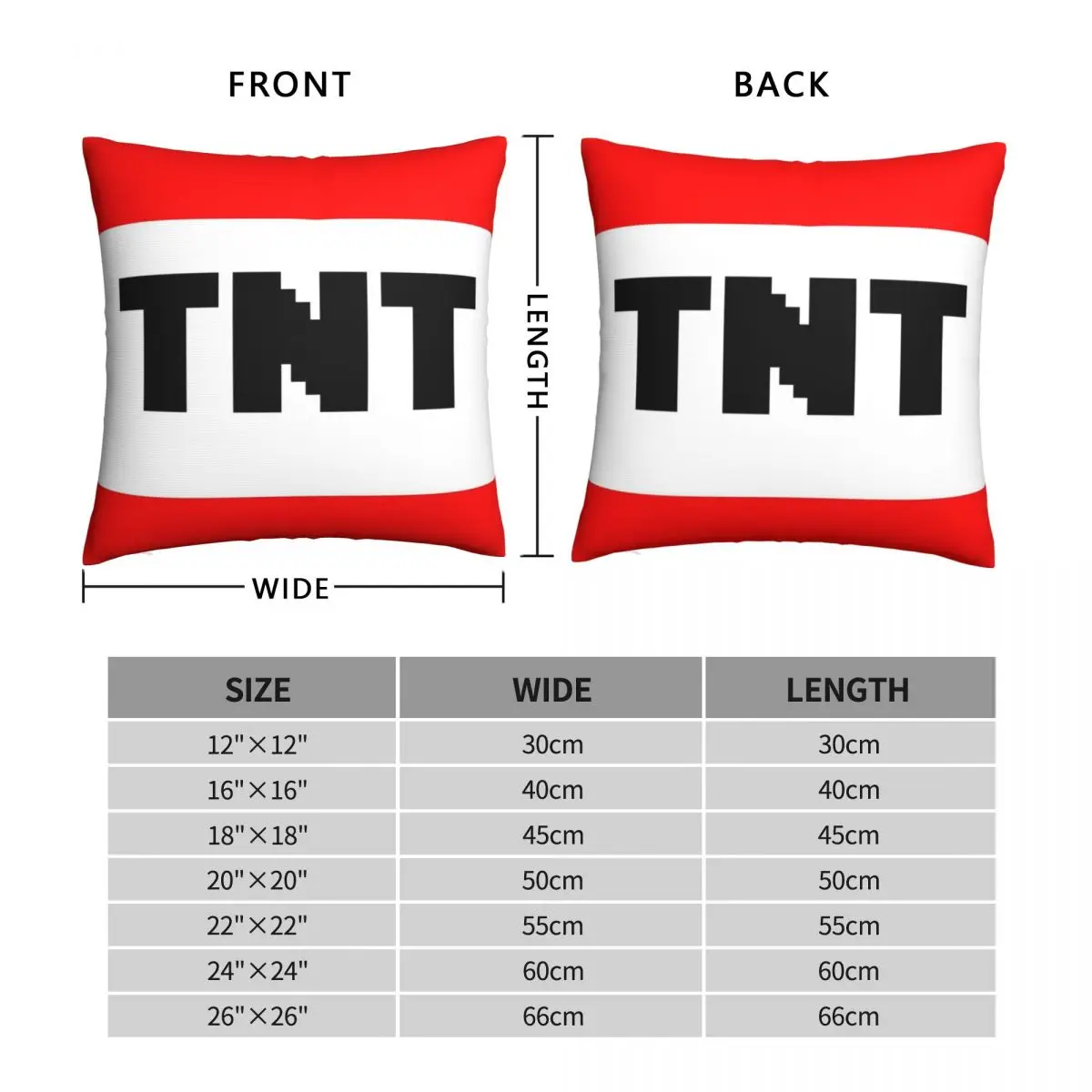 TNT Pillowcase Polyester Linen Velvet Creative Zip Decorative Pillow Case Room Cushion Cover 18