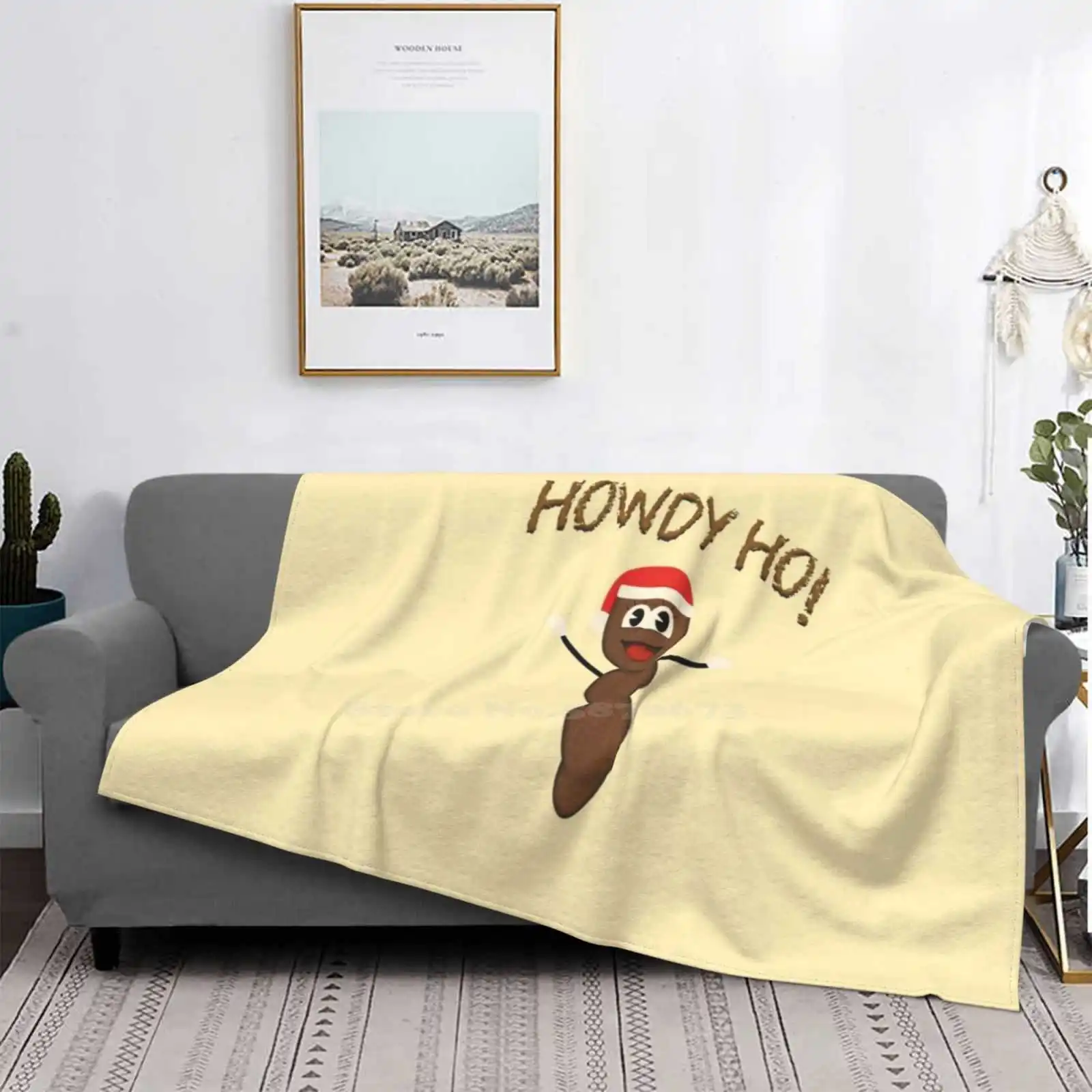 Mr. Hankey B New Arrival Fashion Leisure Warm Flannel Blanket Mr Hankey Cairn Christmas Xmas South Park Humor Sarcasm Irony Tru