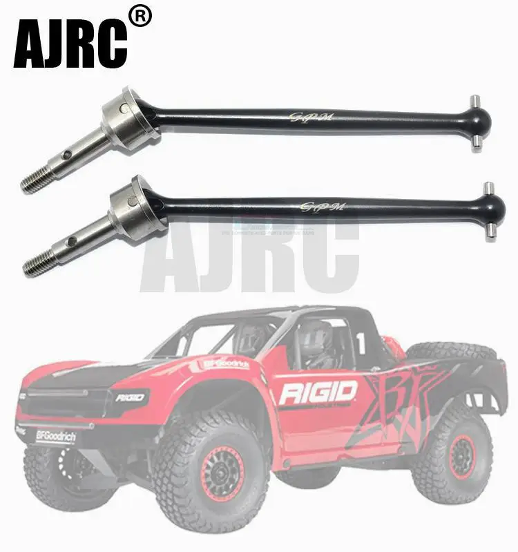 For 1/7 85076-4 Traxxas UNLIMITED DESERT RACER UDR stainless steel head + 45 # steel dog bone bold front CVD universal joint