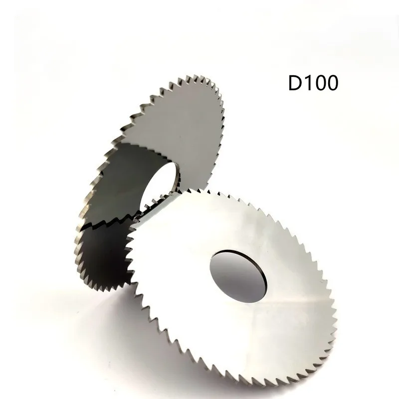 D100 Solid Carbide Tungsten Steel Cutting Saw Blade Milling Cutter 100mm*27mm (0.5 1.0 1.5 2 2.0 2.5 3.0 3.5 4 4.5 5)