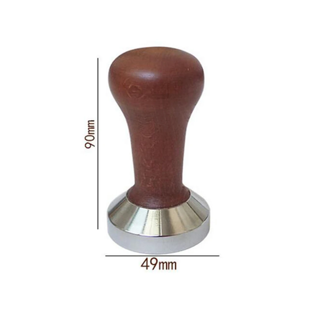 49/51/57.5/58mm Home Espresso Coffee Maker Coffee Bean Tamper Machined Coffee Tamper Base Barista Tool and Equipment Machine