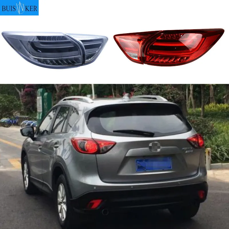 

2PCS For Mazda CX-5 CX5 2013-2016 Multi-function Car LED Tail Light Rear Bumper Light Rear Fog Lamp Brake Light