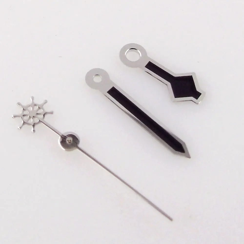 New Arrival NH35 NH36 Model Watch Hands Spare Parts For 7s26 4r35 7009 Gold/Black Color Replacements Watch Needles