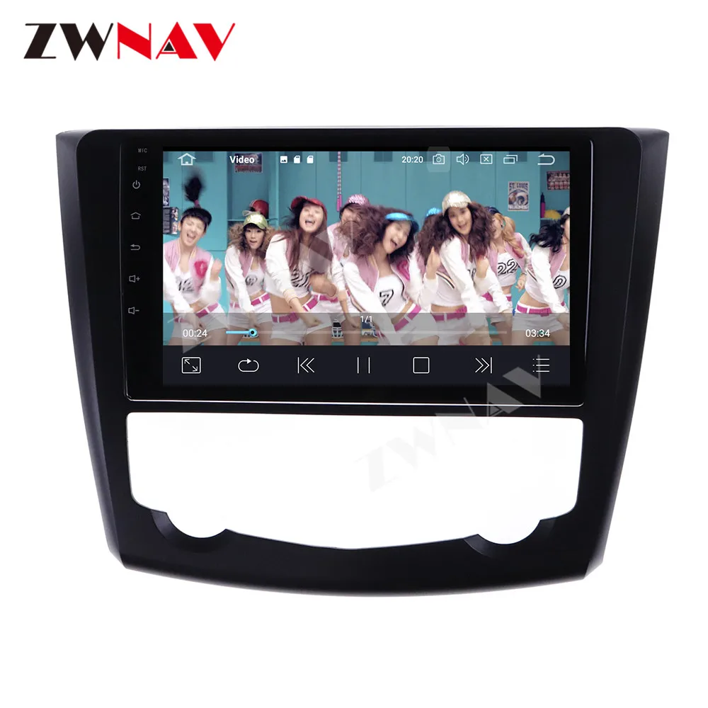 10'' Android 10.0 Car DVD Player GPS  radio audio auto navigation for Renault Kadjar 2015-2017 4G RAM 64G ROM