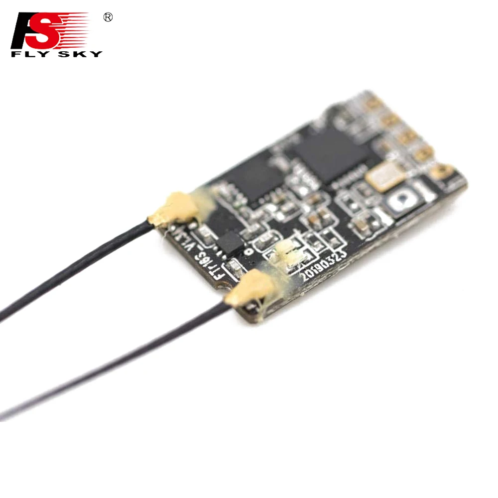 FlySky FTr16S 2.4G 16CH Two-Way Dual Antenna PPM/IBUS AFHDS3 Mini Receiver For PL18 Remont Controller FPV Racing Drone RC Part