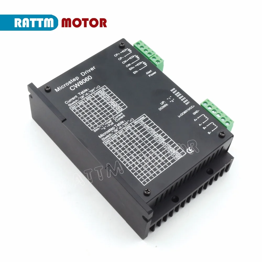 ใEU Shipใ 4Axis CNC controller Kit NEMA34 1600oz-in 12N.m Stepper Motor Dual Shaft & Driver 80VDC 6A &400W 70V Power Supply