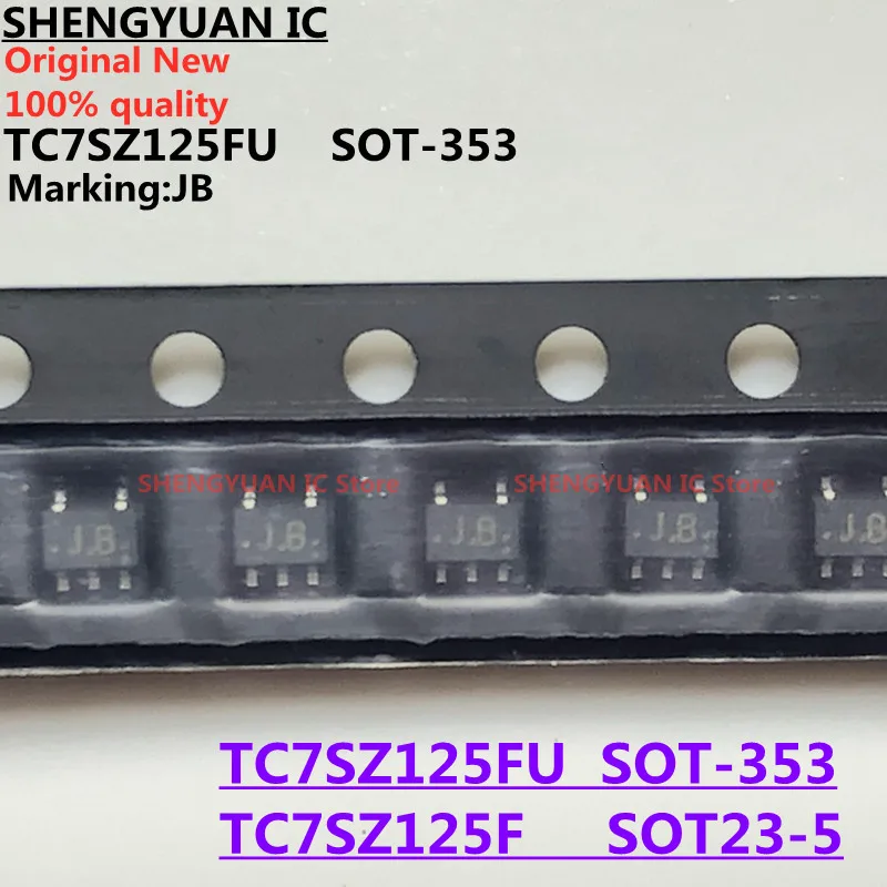 50 pcs/lot  TC7SZ125FU SOT-353  TC7SZ125F SOT23-5  Marking: JB  TC7SZ125 Bus Buffer 3-State Output 100% new imported original