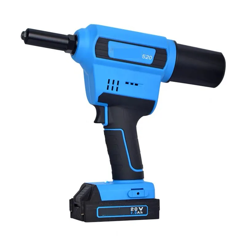 Electric Rivet Gun Power Riveting Tool Automatic Blind Riveter Rivet Nut 1/4\