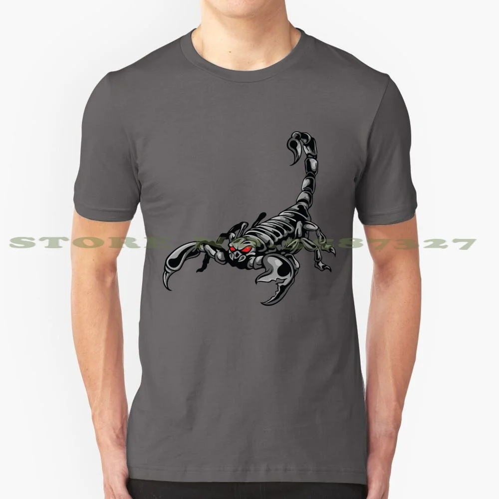 Black Scorpio 100% Cotton T-Shirt Horoscope Scorpion Black Schwarz Redey Mortal Mahindra Cafepress For Women Sign Zodiac